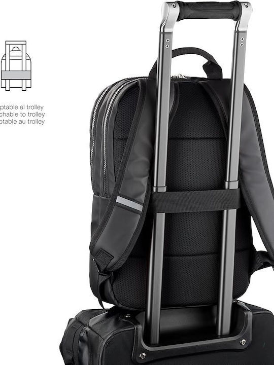 Miquelrius Τσάντα Πλάτης για Laptop 16" σε Μαύρο χρώμα 844.169827