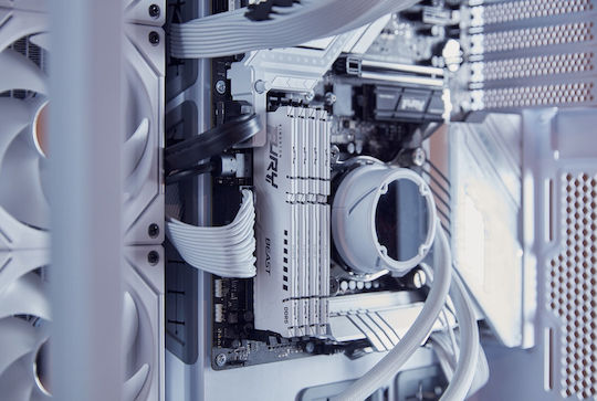 Kingston Fury Beast DDR5 με Module 1x16GB και Ταχύτητα 6400 για Desktop