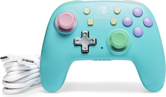 PowerA Nano Enhanced Ασύρματο Gamepad για Switch Spring Dream