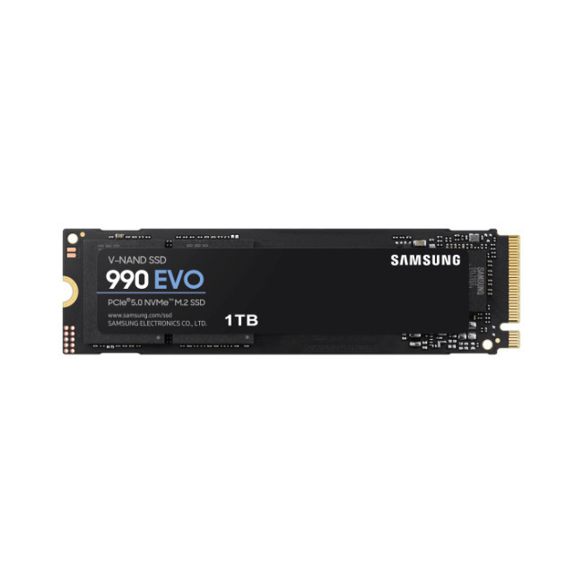 Samsung 990 EVO Plus SSD 1TB M.2 NVMe PCI Express 5.0 MZ-V9S1T0BW