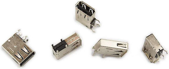Aculine USB 2.0 Кабел USB-A мъжки - микро USB-A мъжки Черен 5м USB-012