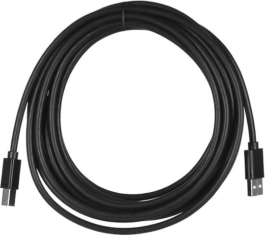 Unitek 5m USB 2.0 Cable A-Male to B-Male (Y-C421GBK)