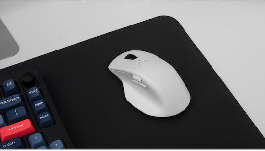 Keychron M6 Drahtlos Gaming Gaming Maus 26000 DPI Weiß