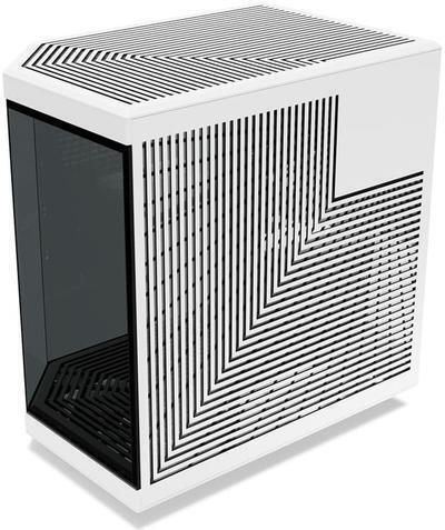 HYTE Y70 Gaming Midi-Turm Computergehäuse mit Seitenfenster Weiß / Schwarz