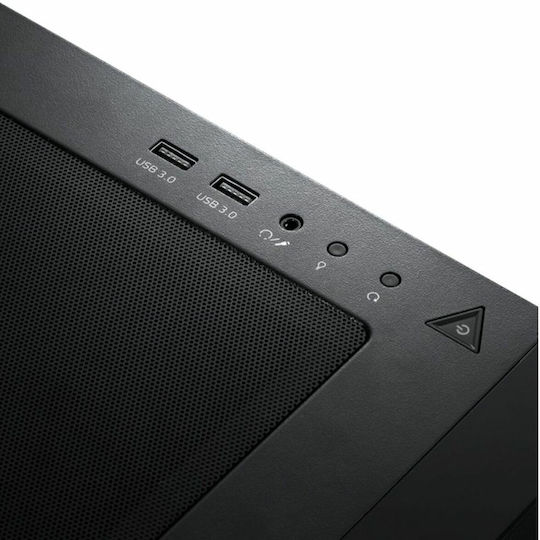 Adata XPG Starker AIR Gaming Midi Tower Κουτί Υπολογιστή με Πλαϊνό Παράθυρο και RGB Φωτισμό Μαύρο