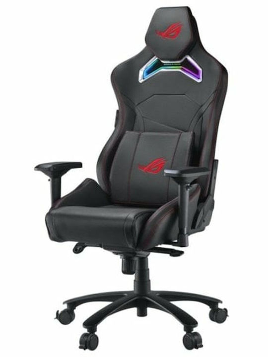 Asus ROG Chariot Καρέκλα Gaming Δερματίνης με Ρυθμιζόμενα Μπράτσα Μαύρη