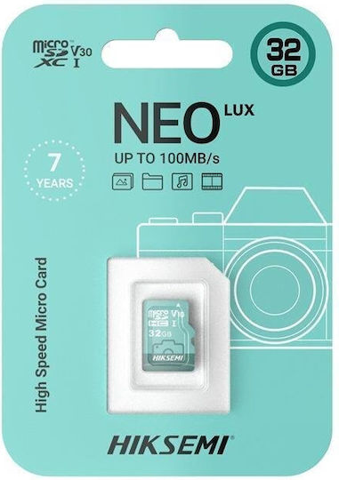 Hiksemi microSDHC 32GB Клас 10 UHS-I 100MB/s