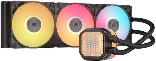 Corsair iCUE LINK TITAN 360 RX LCD Water Cooling AIO CPU with 3 120mm Fans and RGB Lighting