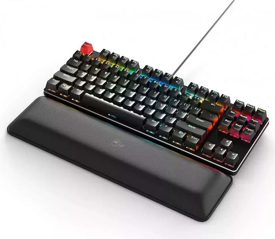 Glorious Glorious Gaming Suport Încheietură Căptușit Potrivit Pentru Tastaturi Mecanic Tenkeyless 356 X 102 X 25mm Negru Stealth Gwr-87-stealth