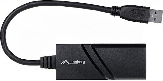 Lanberg NC-1000-01 Αντάπτορας Δικτύου USB με Ενσύρματη Σύνδεση Gigabit Ethernet