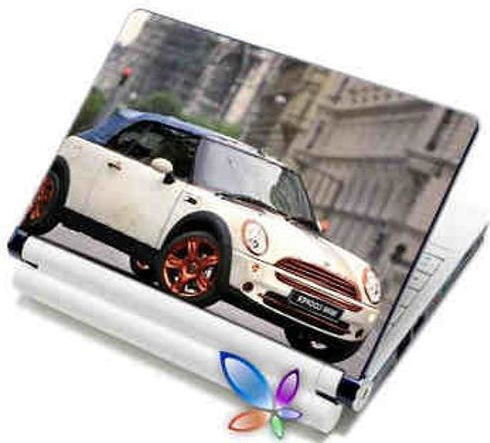 Lamtech Mini Cooper стикер за лаптоп 12.4" Многоцветен