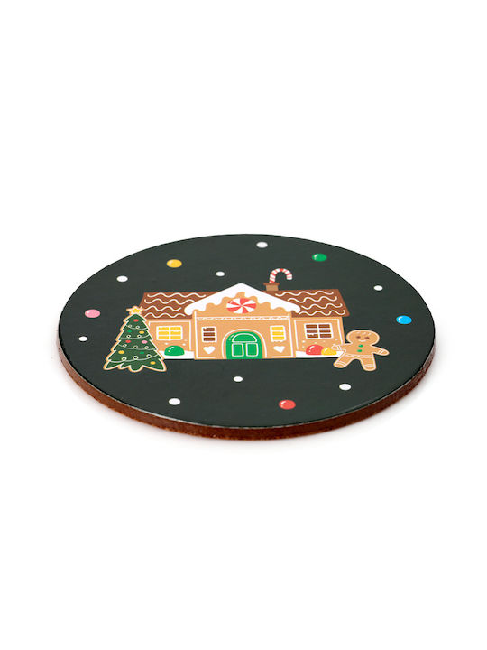 Set of Christmas Coasters Baker Street 4 Pieces Set of Christmas Coasters Baker Street 4 Pieces