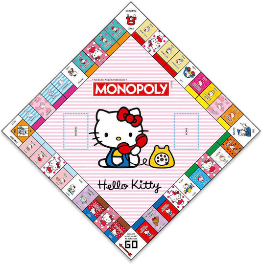 Board Game Hello Kitty for 2-6 Players 8+ Years Old (EN) Winning Moves