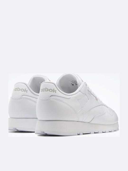 Classic Leather Sneakers Beige