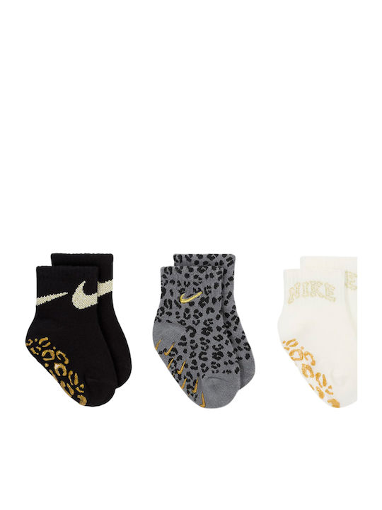 Nike Kindersocken Swoosh Spirit Collection Schwarze 3 Paar Nike Kindersocken Swoosh Spirit Collection Schwarze 3 Paar