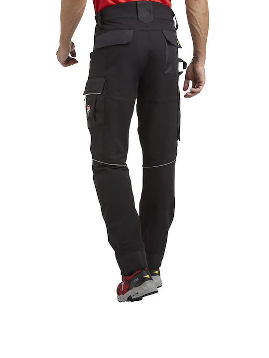Utility Diadora Pant Ανακλαστικό Παντελόνι Εργασίας Μαύρο
