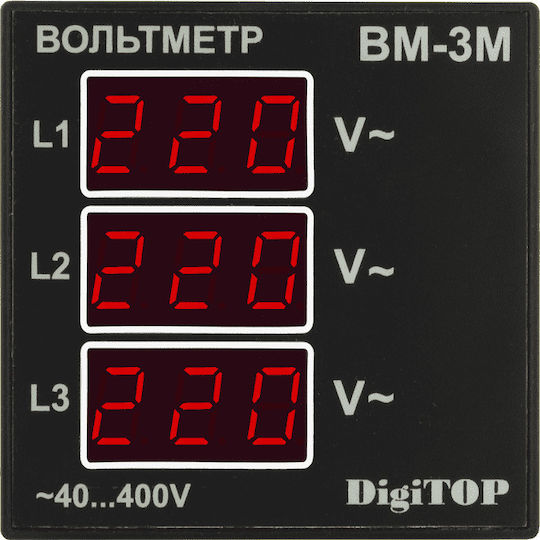 Digitop Bm-3m Voltmeter