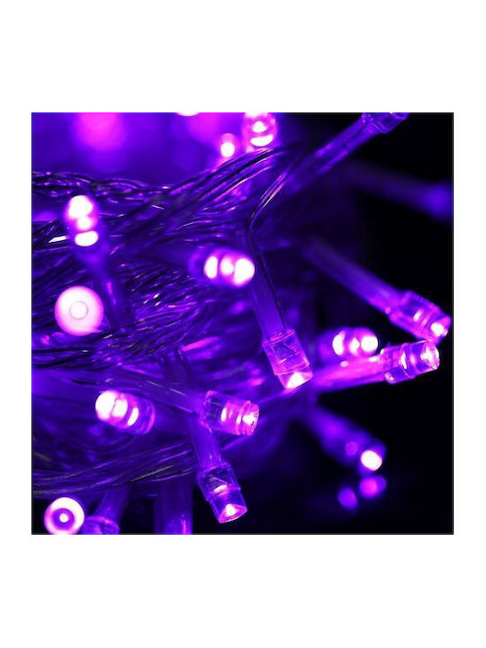200 Luminite LED 20m. Violet tip Șir 1buc 200 Luminite LED 20m. Violet tip Șir 1buc