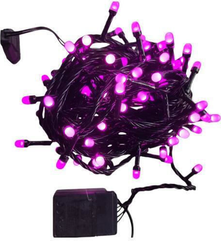 Λαμπάκια LED 10μ. Μωβ σε Σειρά Λαμπάκια LED 10μ. Μωβ σε Σειρά