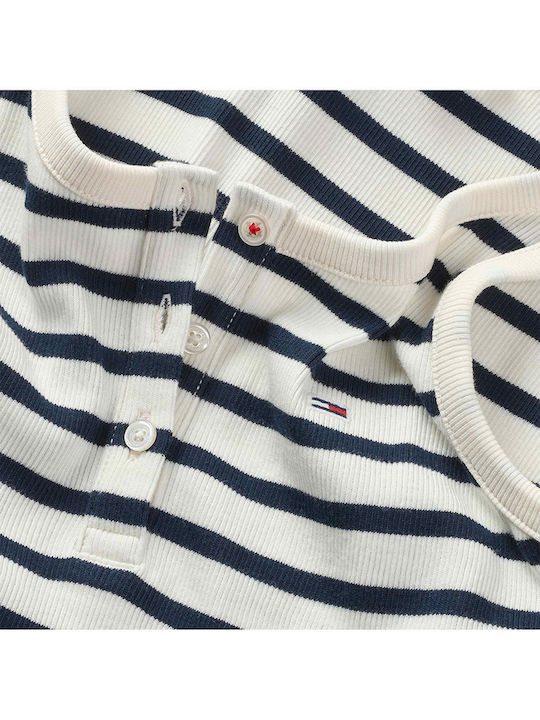 Tommy Hilfiger Blouse Blue-white DW0DW19492-0FE