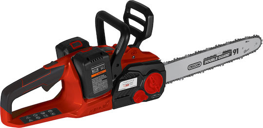 Raider Akku-Kettensäge 2x4Ah 40V 5,3kg mit Klingenlänge 40cm