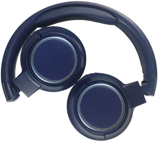MSL-909 Ασύρματα Bluetooth On Ear Ακουστικά με Ραδιόφωνο Πορτοκαλί