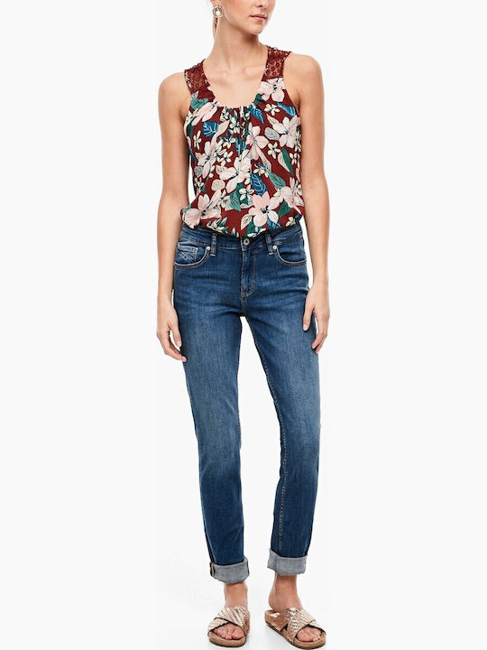 Women's Jean Trousers in Slim Fit Blue
