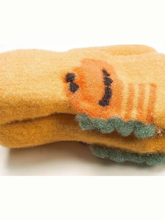 Mănuși pentru copii MIttens Galbene