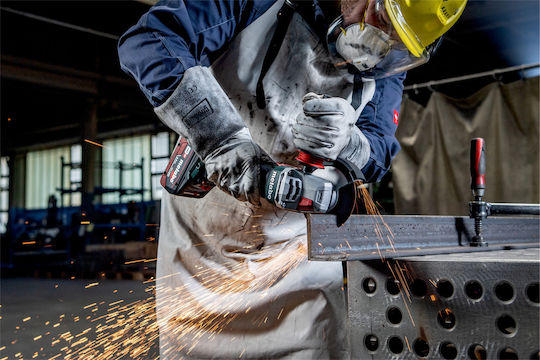 Metabo WB 18 LTX BL 15-125 Τροχός 125mm Μπαταρίας Brushless 2x5.5Ah