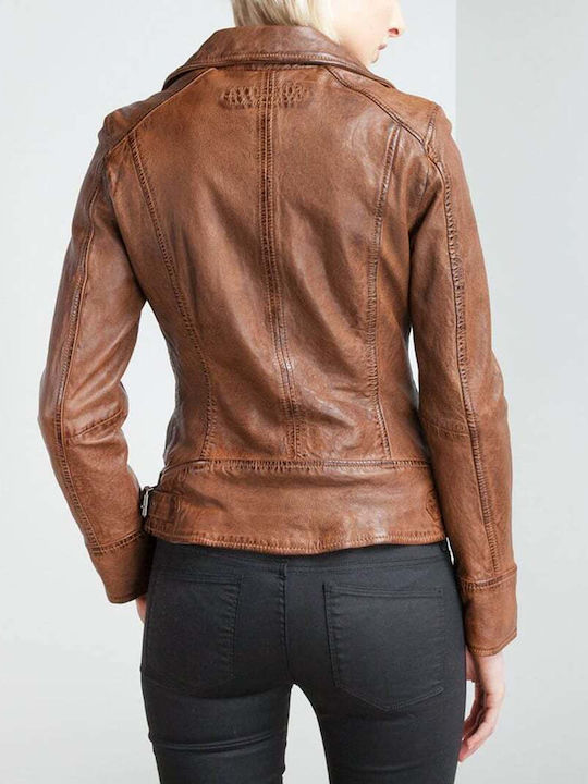 Oakwood Leather Jacket Leather Brown