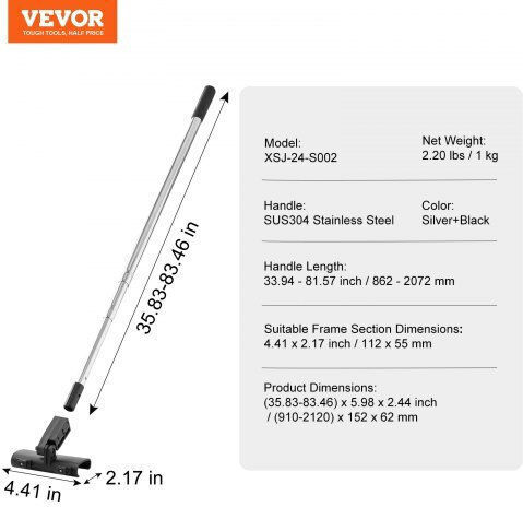 Vevor Σπάτουλα Γυψοσανίδας Inox DBSNZGDTZB1P3OCKDV0