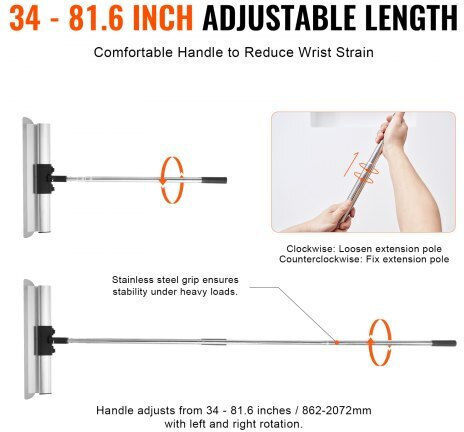 Vevor Spatulă pentru plăci de ipsos Inox 80mm DBSNZGDTZB5P59QZ2V0