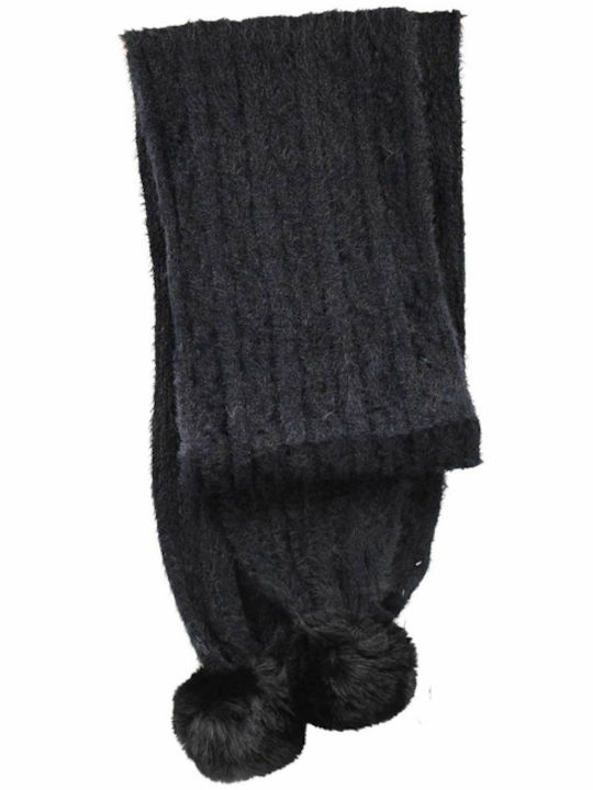 Green Set Women's Beanie & Scarf & Gloves One Size 12-0609 Black Grey