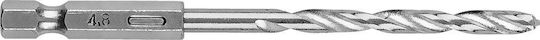 Graphite Set of 2 Drills with Hexagonal Shank for Metal