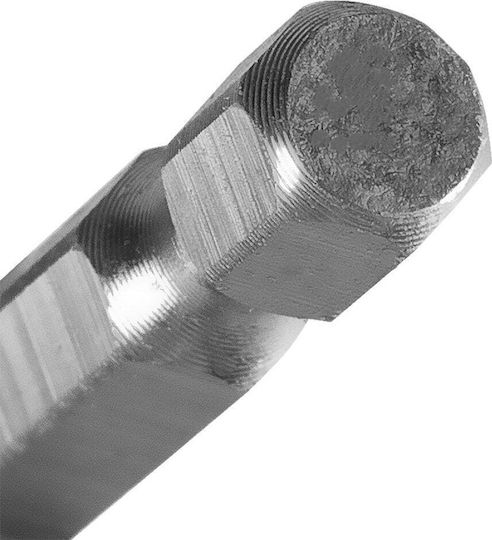 Graphite Σετ 2 Τρυπάνια με Εξάγωνο Στέλεχος για Μέταλλο