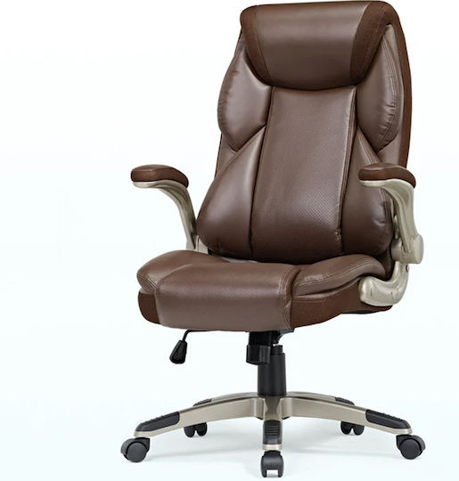 Eureka Ergonomic ERK-OC11-BR Scaun De Birou Cu Înclinare Și Brațe Reglabile Maro
