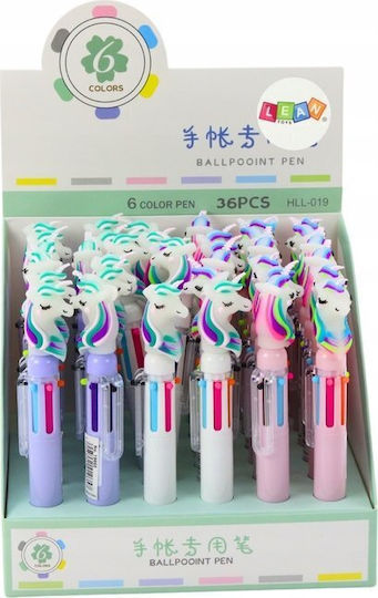 Lean Toys Στυλό Ballpoint Σετ 6τμχ