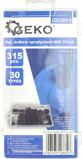 Set Threaded Dies 315 Items Geko G03601