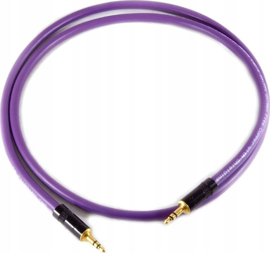 Melodika 3,5mm Klinkenkabel 3,5mm Stecker - 3,5mm Stecker Schwarz 12m