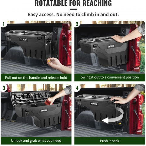 Vevor Storage Box Chevrolet Silverado 1500 2019-20 Left+Right Zhsku00000000000002