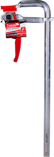 Clește de tâmplărie tip F cu clichet 400 x 100 mm Tvardy T00588