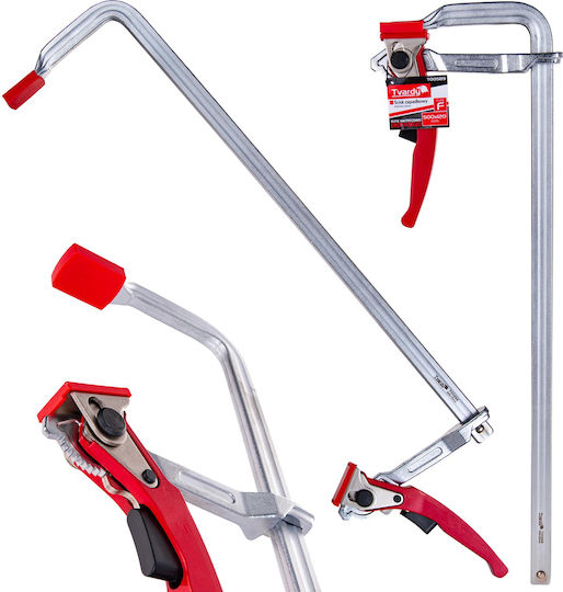 F-type Ratchet Woodworking Clamp 500 X 120 Mm Tvardy T00589