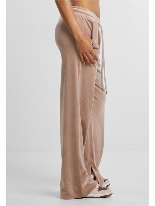 Sweatpants Velvet Duskrose