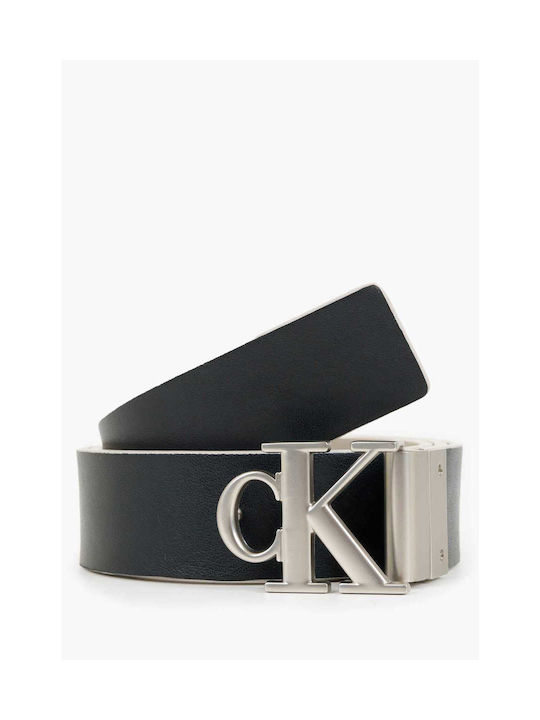 Calvin Klein Leather Women's Belt Gray