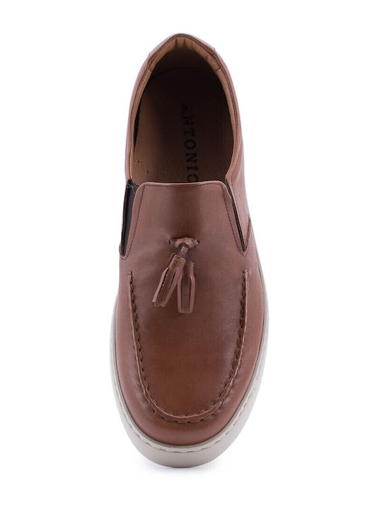 Ανδρικά Loafers σε Ταμπά Χρώμα
