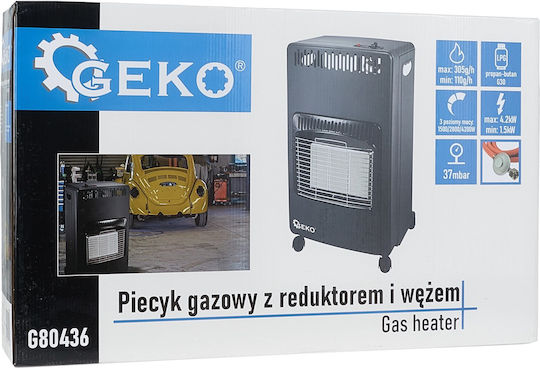 Gas Heater Regulator Hose 4.2 Kw Geko G80436
