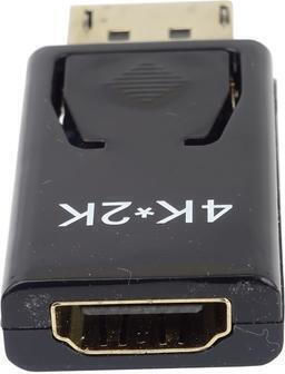 PremiumCord Μετατροπέας DisplayPort / HDMI male σε DisplayPort / HDMI female Χρυσό 1τμχ