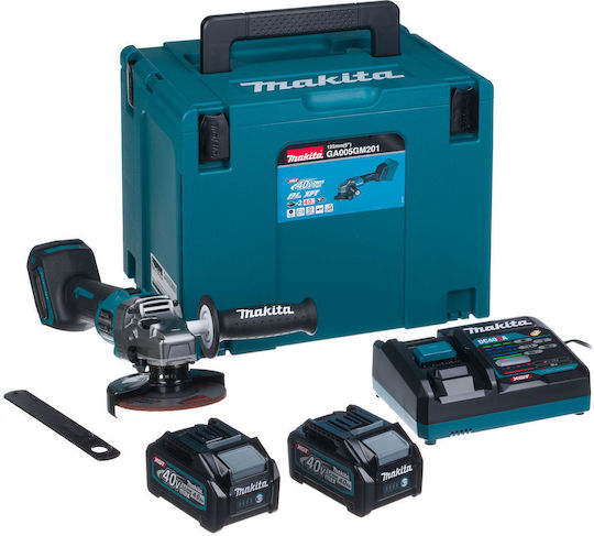 Makita GA005GM201 Ъглошлайф 125мм На батерия