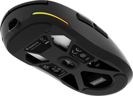 Genesis Zircon 660 Pro Wireless Gaming Mouse 26000 DPI Black