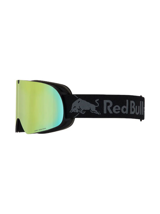 Red Bull Spect Ski- & Snowboardbrille Erwachsene Schwarz mit Linse in Mehrfarbig Farbe